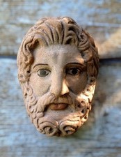 MASCHERA TESTA ETRUSCA DA