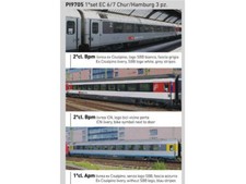 LS MODELS PI9705 H0 3 carrozze