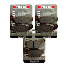 PASTIGLIE FRENO ANTERIORI E POSTERIORI FERODO HONDA XLV TRANSALP  650 700
