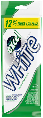 Excel white spearmint - spearmint, chewing