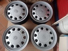 Cerchi In Ferro Da 14 Volkswagen Golf Mk3 3 III 1993 1998 Copponi Borchie