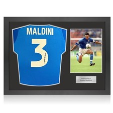 Maglia dell'Italia firmata da