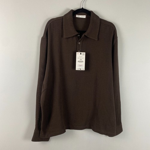Polo uomo zara testurizzata - uomo,