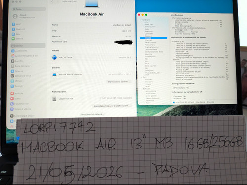 Macbook air 16gb 256gb - macbook,