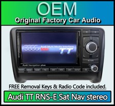 Audi TT Sat Nav RNS-E MEDIA