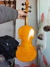 Violino misura 7/8 modello Stradi fiammato retro acero top in abete intagliato a mano A