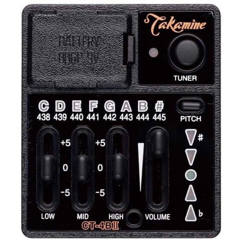 Takamine 4bii ptu preamp - takamine,