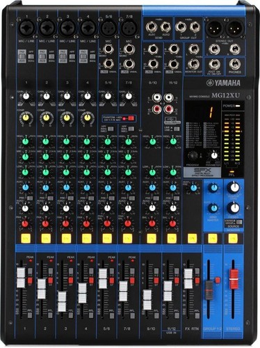 Yamaha mg12xu mixer - yamaha,