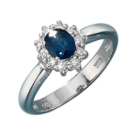 Anello donna blu - anello,