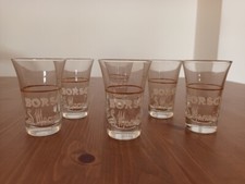 6x Bicchierini vetro Borsci