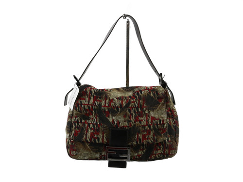 Fendi mamma baguette canvas - mamma,