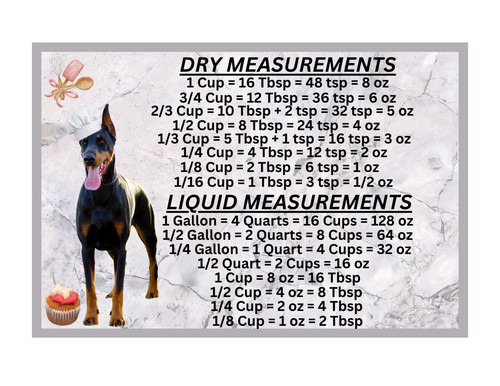 Doberman pinscher tabella - doberman,
