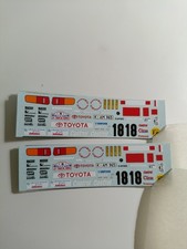DECALS 1/43 Toyota Celica