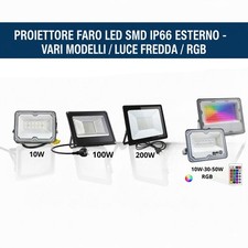 Faro led per - esterno, 10w