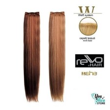 Matassa tessitura extension She rewo line 50-55cm Capelli tessuti lisci 100gr 
