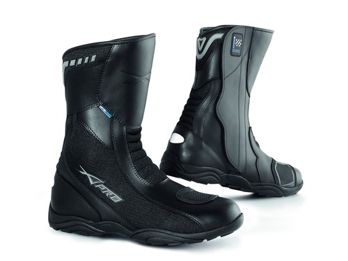 Stivale pelle cuoio moto - stivale,