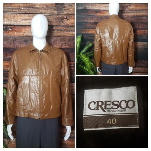 Giacca pelle cresco - giacca, 40