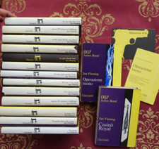 Ian Fleming Garzanti 007 Serie completa 14 volumi quasi tutte prime edizioni