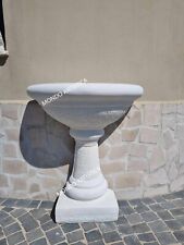 LAVANDINO LAVABO PILOZZO FONTANA VASCA DA PARETE IN CEMENTO MARMO PIETRA ESTERNO