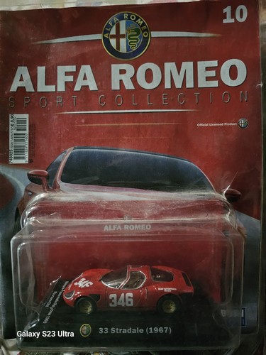 Modellino auto scala alfa - modellino, 1/43