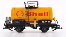 Carro cisterna LGB G "Shell" RhB (fortemente sporco)