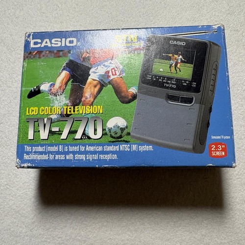 Casio 770b televisore lcd - casio, tv-770b