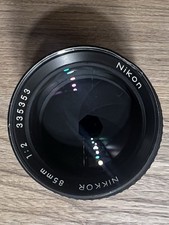 Nikon Ai-s Ais Nikkor 85mm f/2