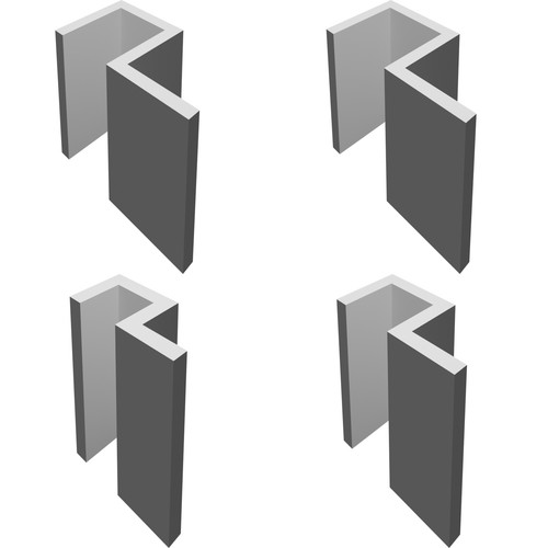 Clip fermavetro per - fermavetro,