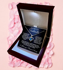 Collana To My Soulmate regalo compleanno/anniversario/natale per moglie/fidanzata