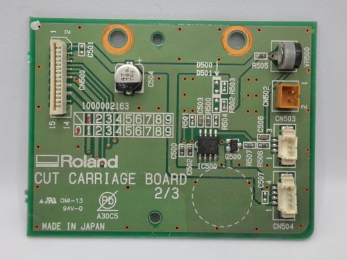 Roland cut carriage board - roland,