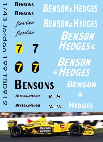 Decals per jordan - 1/43,