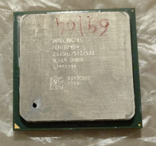 Cpu processore intel - processore, pentium