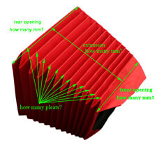 Soffietto pieghevole