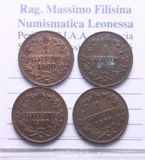 NL* UMBERTO I Lotto 4 pezzi da