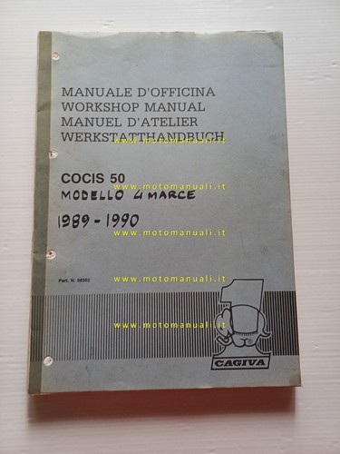 Cagiva cocis 1989 90 - cocis, 4v