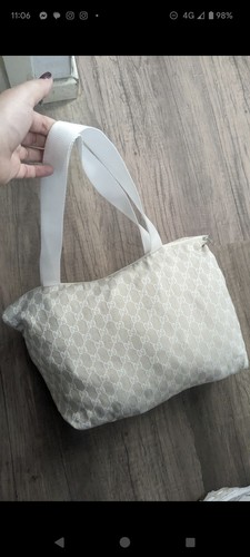 Borsa con tessuto gucci - con,