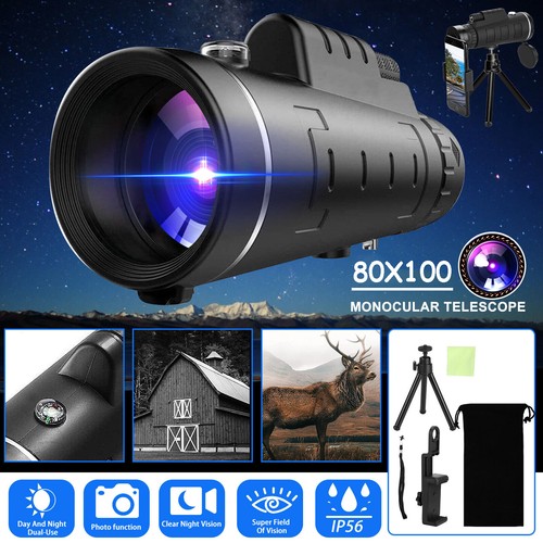 Telescopio monoculare 80x100 - telescopio,