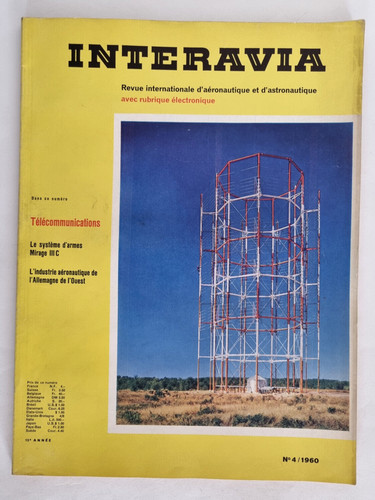 Interavia rivista aprile 1960 - aprile,