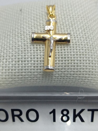 Croce oro 750 carati - in,