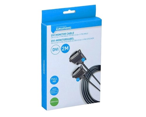 Cavo video dvi - dvi-dvi,, grundig