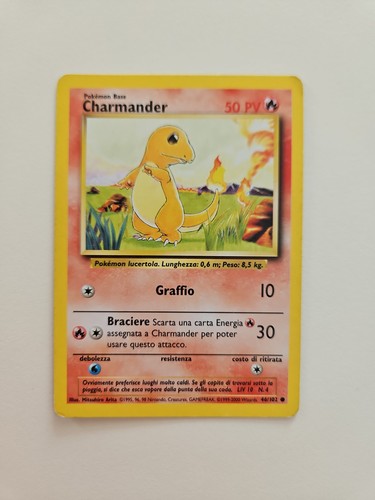 Carta pokemon charmander - carta,