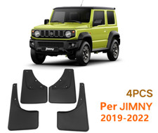 Kit 4 Paraspruzzi Paraschizzi Parafango per Suzuki Jimny JB64 JB74 2019-2022