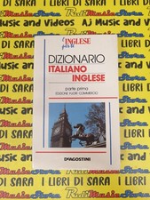 book libro DIZIONARIO ITALIANO-INGLESE parte prima DE AGOSTINI 1995 (L71)