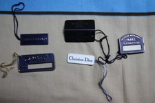 Cartellino tag WYLER, CARLO FERRARA, GLYCINE, CHRISTIAN DIOR, MUHLE vintage