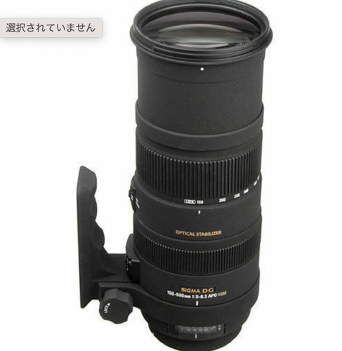 Obiettivo sigma 150 - dg, 150-500mm