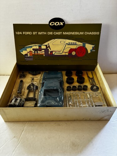 Kit slot car vintage cox - car,