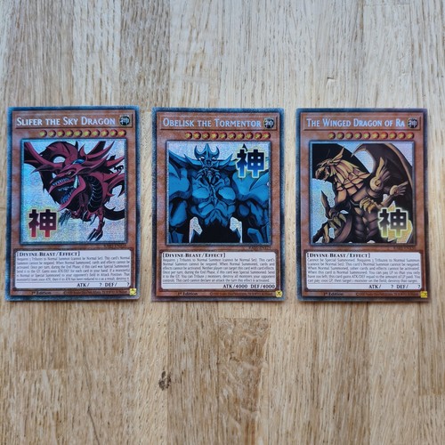 Yugioh egyptian god set - egyptian,