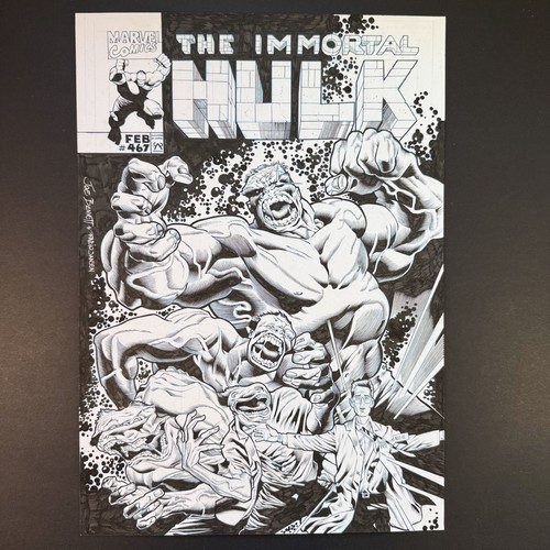 Copertina immortal hulk joe - immortal,