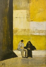 SALVATORE MAGAZZINI: Olio su