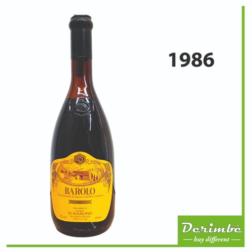 Barolo scanavino 1986 75 cl - 1986,